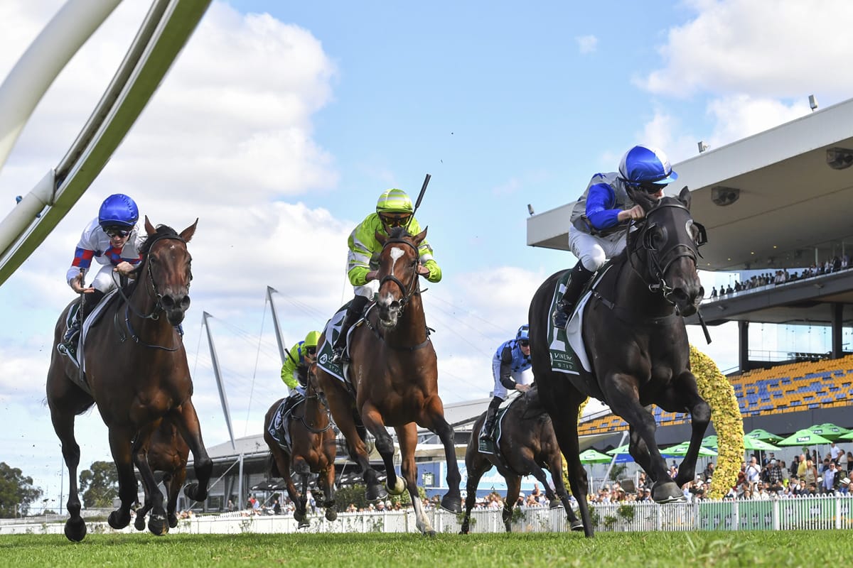 Belle Cheval claims Group One prize in thrilling finish