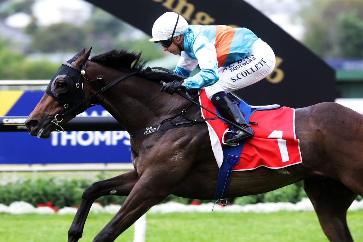 Galbraith enjoying ride with Riodini