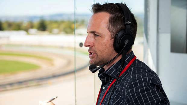 Popular racing commentator making Mark in Hong Kong