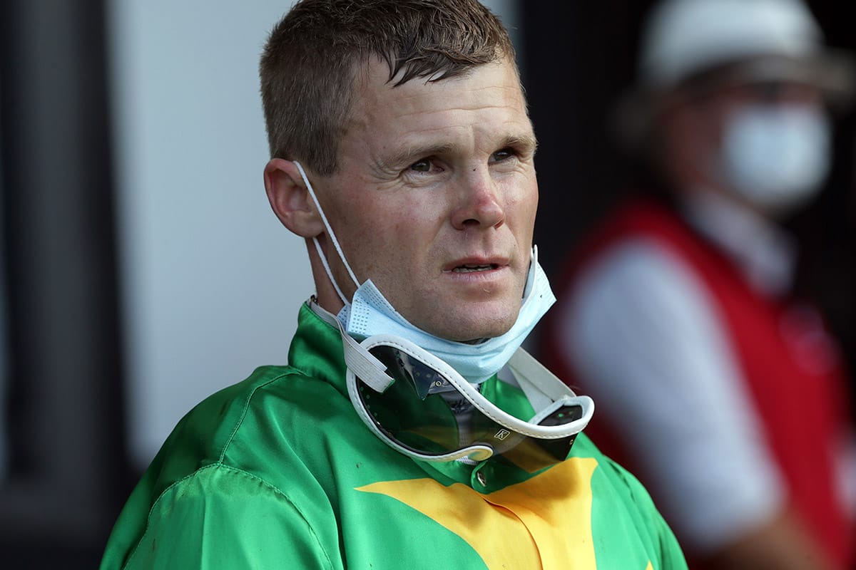 Calder counting himself lucky after fall