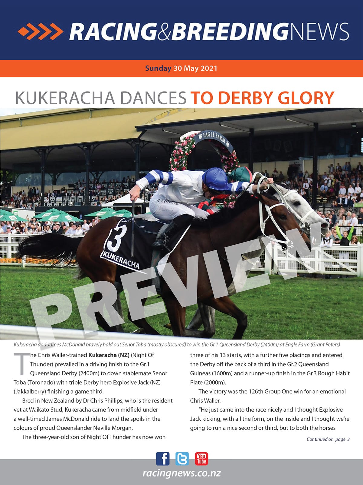 NZ Racing and Breeding News – 30 May 2021