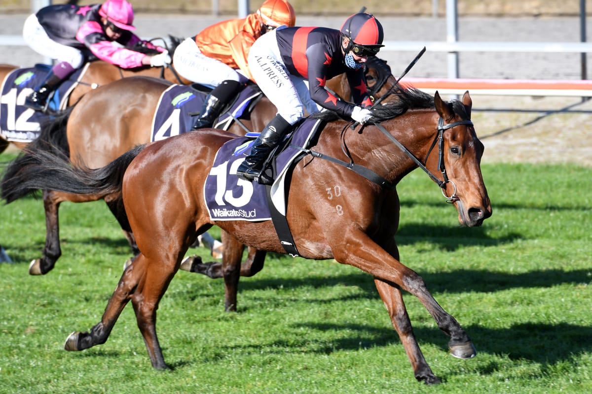 Bishara toasting Bold Bourbon’s success