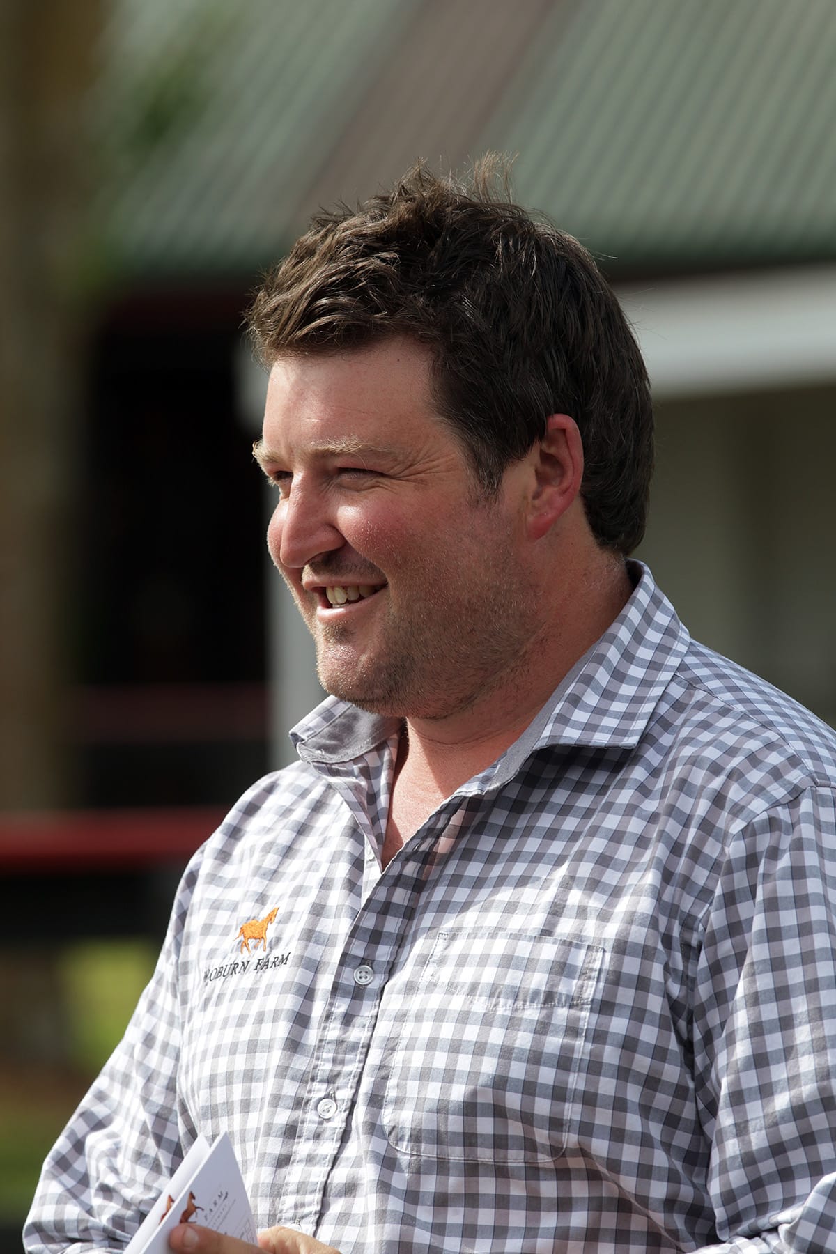 Stanley living the dream at Woburn Farm