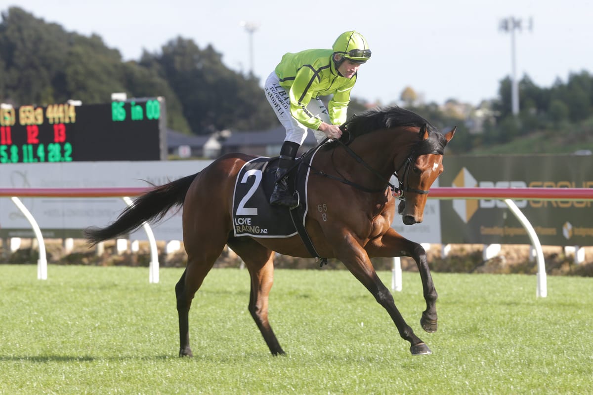 Regazzo breaks through for maiden win