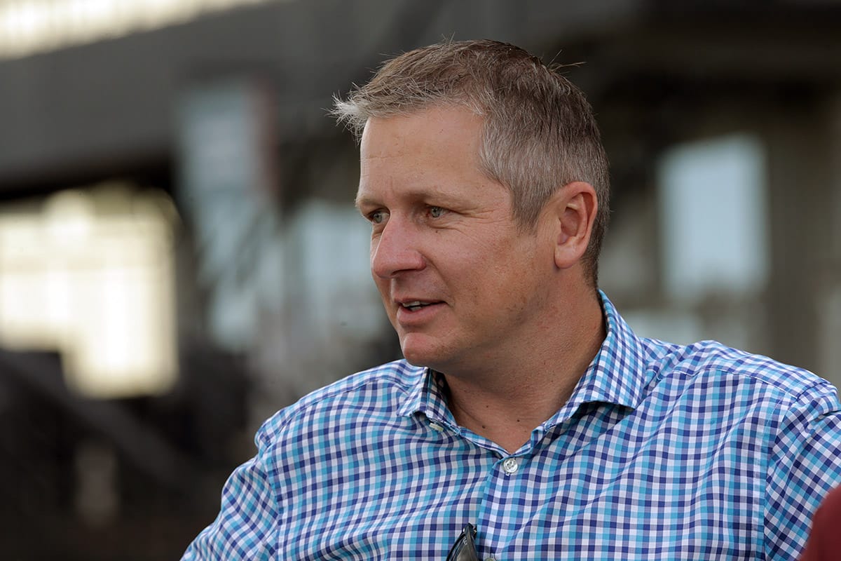 Moet Down support crew bubbling with excitement