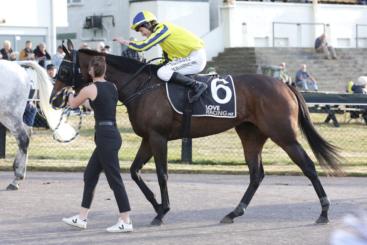 Williams celebrates Group Three win from afar