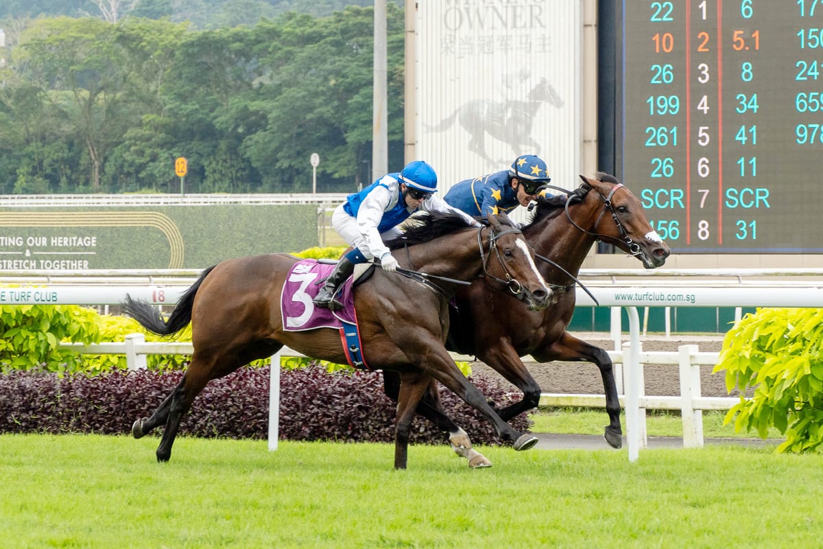 Family savours historic Singapore Derby success