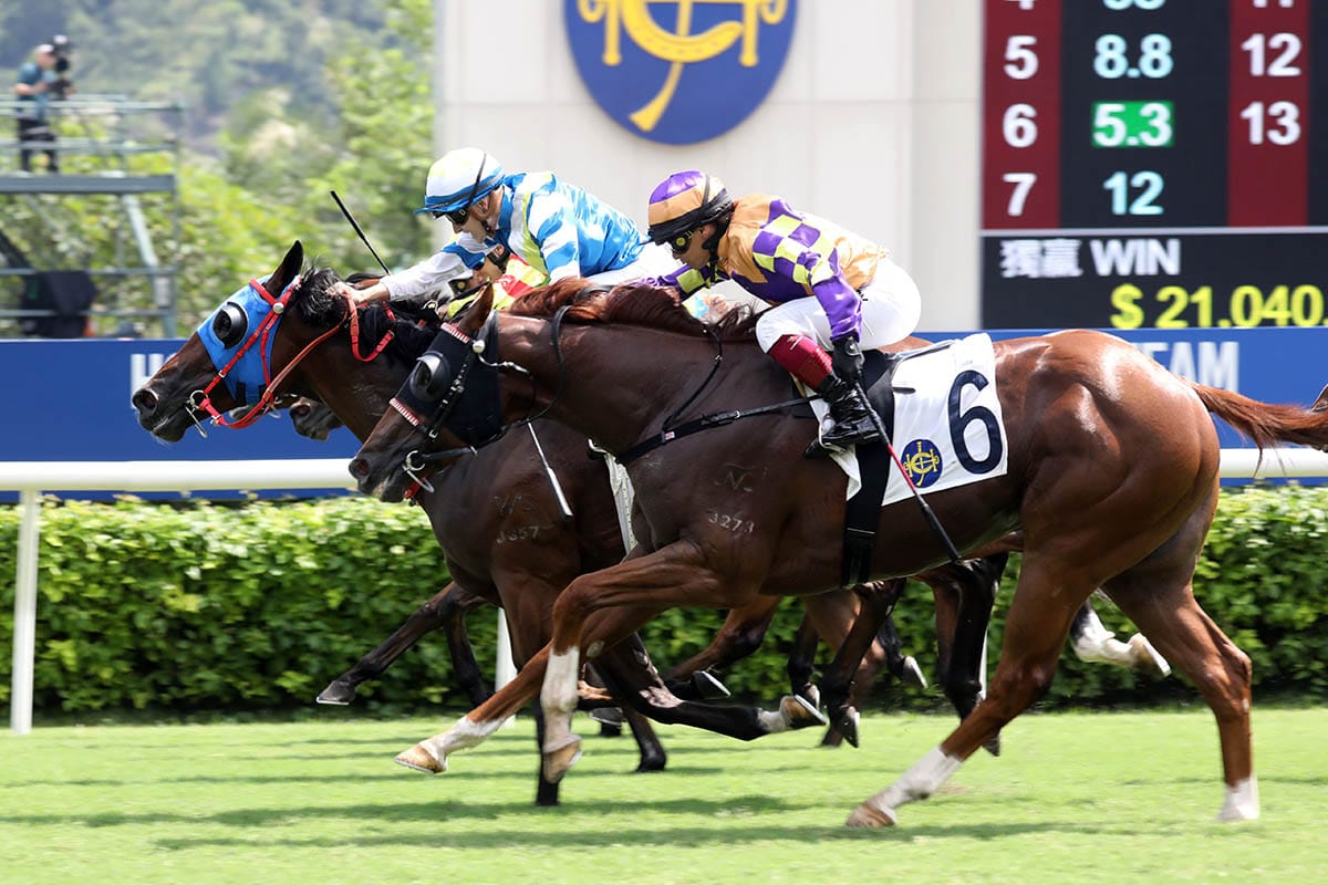Smart 3YO strikes again in HK