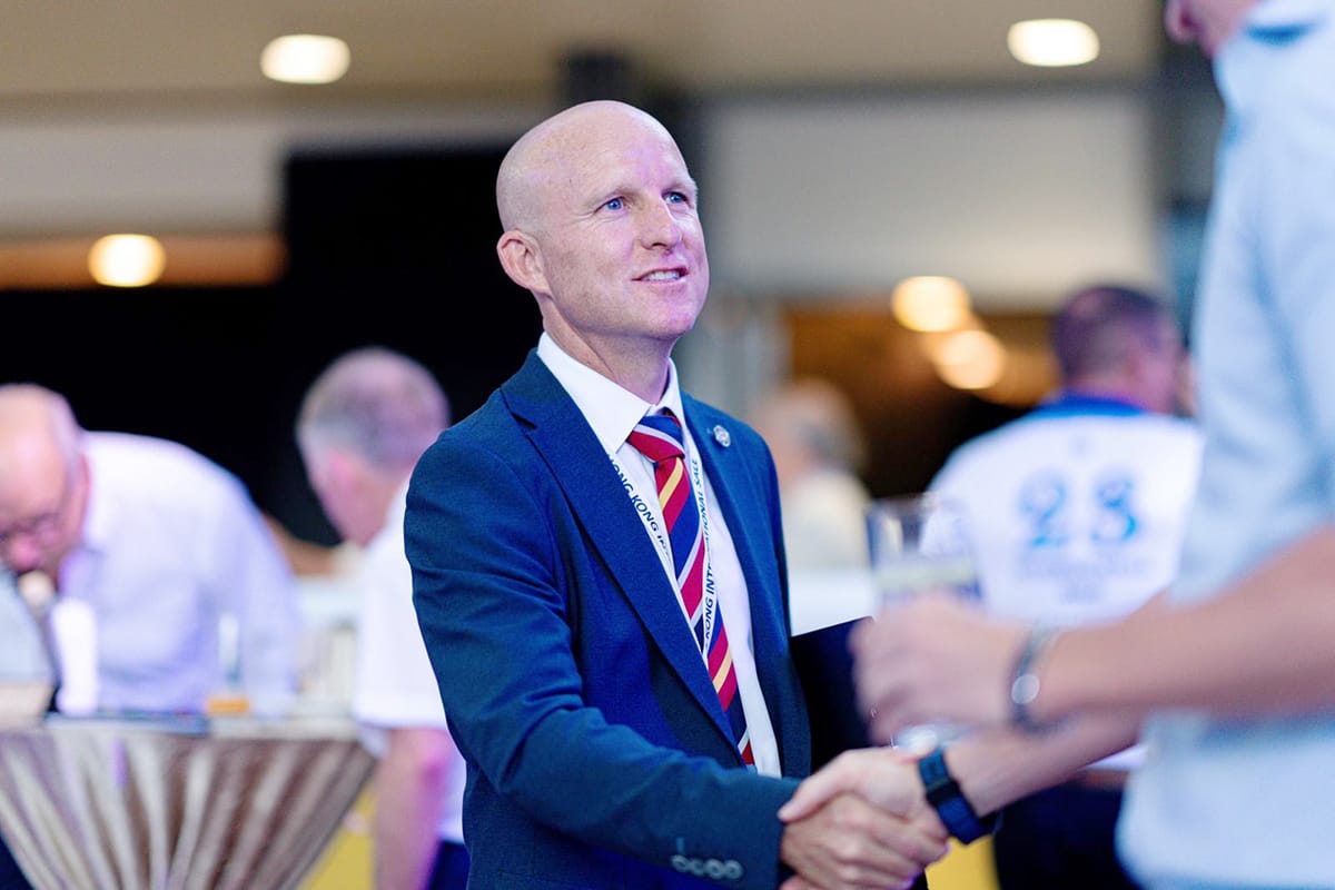 Rolston Supports His Mare from Afar