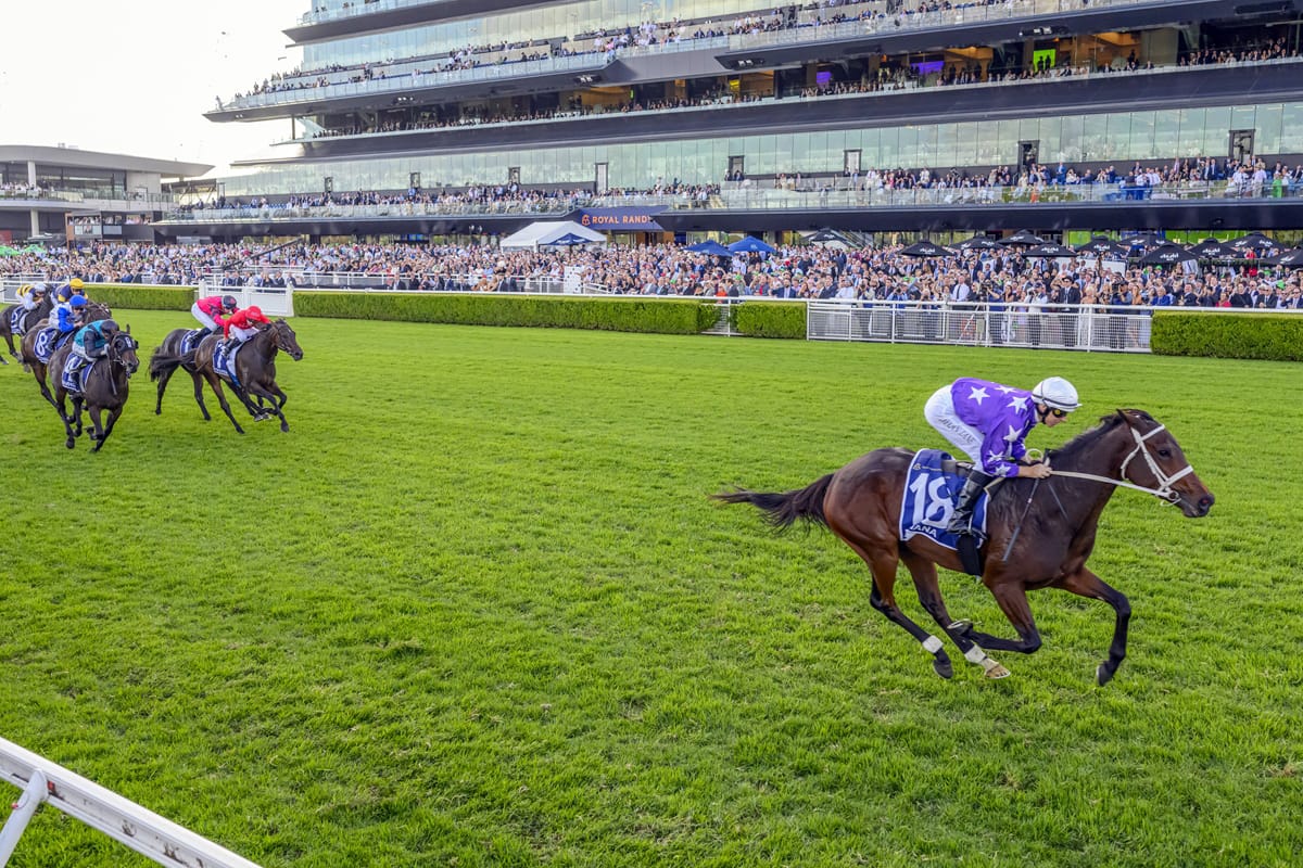 Aeliana blitzes the boys in Australian Derby