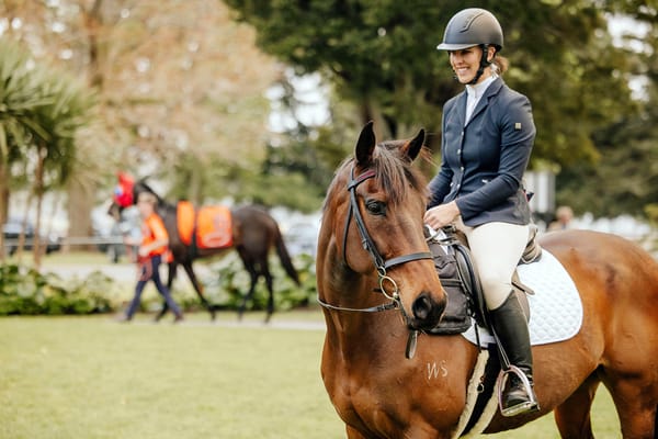 Leighton defying the odds with riding comeback