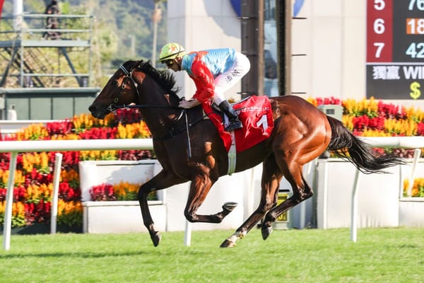 Ka Ying Rising returns in Gr.2 Jockey Club Sprint romp