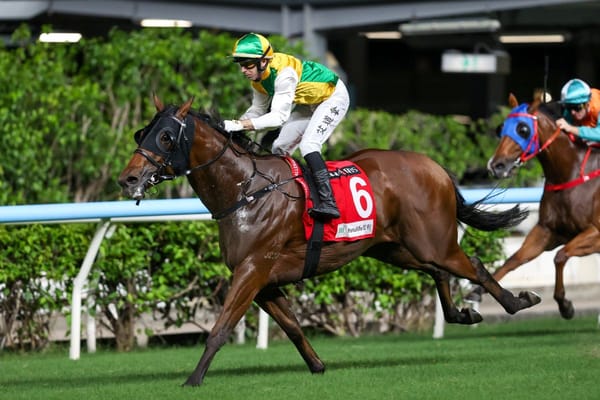 Hewitson hopes Storming Dragon can power home at Happy Valley