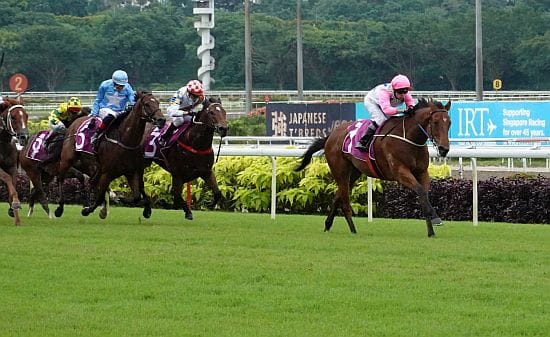 New Kranji star Inferno sizzles in Singapore Guineas