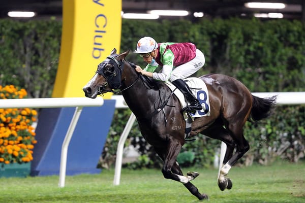 Showina scores in Hong Kong