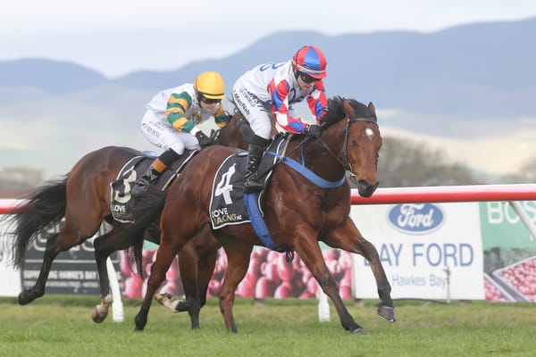 Tide back in at Hastings