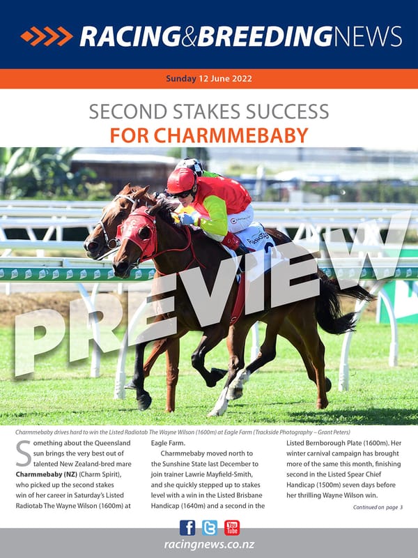 NZ Racing and Breeding News – 12 June 2022