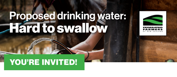 Proposed drinking water regulations seminar on Wednesday￼