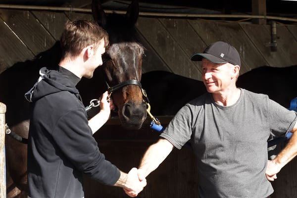 Group One jockey nabs first training success