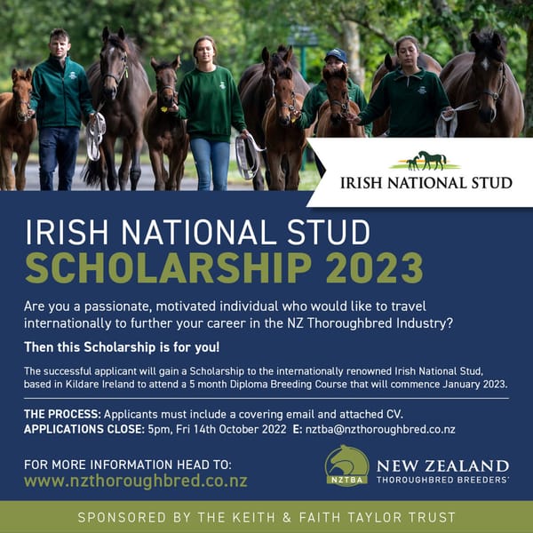 Call for scholarship applications