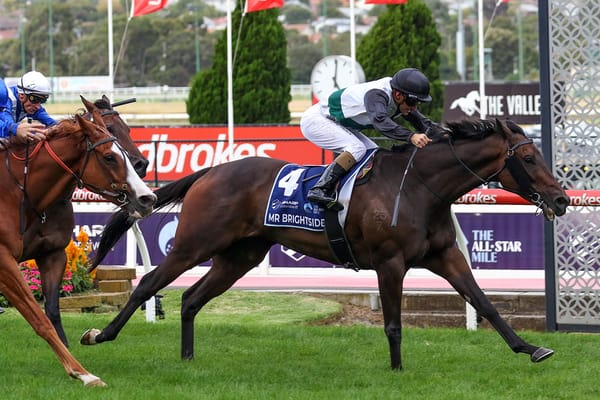 Hayes looking at the Brightside