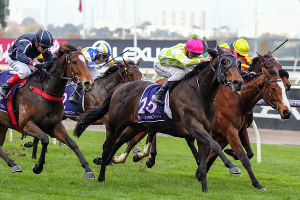 Verifier breaks through at Flemington