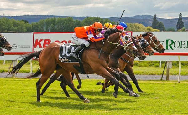 Harris celebrates Wingatui win