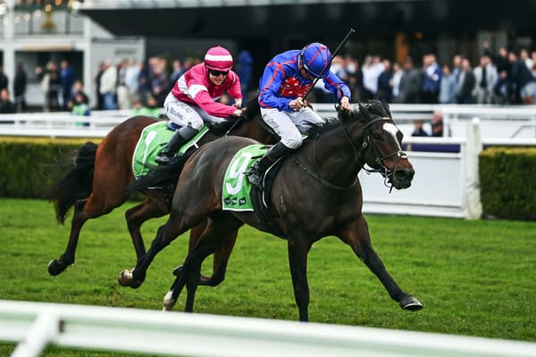 Rhapsody Chic storms home for third straight win